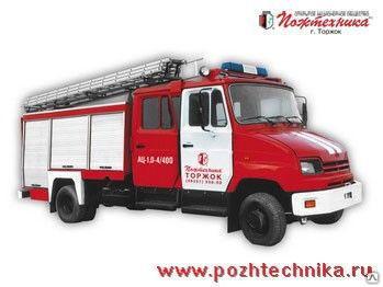 Автоцистерна пожарная АЦ-1,0-4/400 ЗИЛ-5301 - фото 1 - id-p121262617