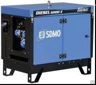 Дизельный генератор SDMO DIESEL 6000 E AVR SILENCE с АВР - фото 1 - id-p102300538