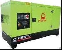 Дизельный генератор Pramac GBW 30 Y в кожухе с АВР