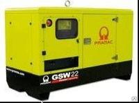 Дизельный генератор Pramac GSW 22 P 1 фаза с АВР