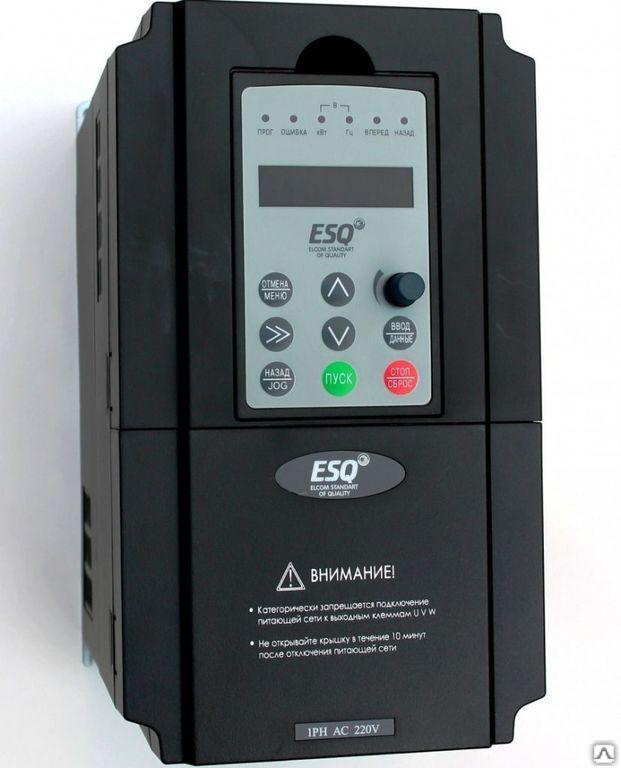 Частотный преобразователь ESQ-600-4T0110G/0150P - фото 1 - id-p102296109