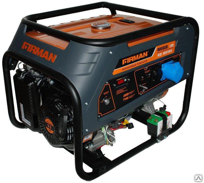 Бензиновый генератор Firman RD9910E - фото 1 - id-p102297231