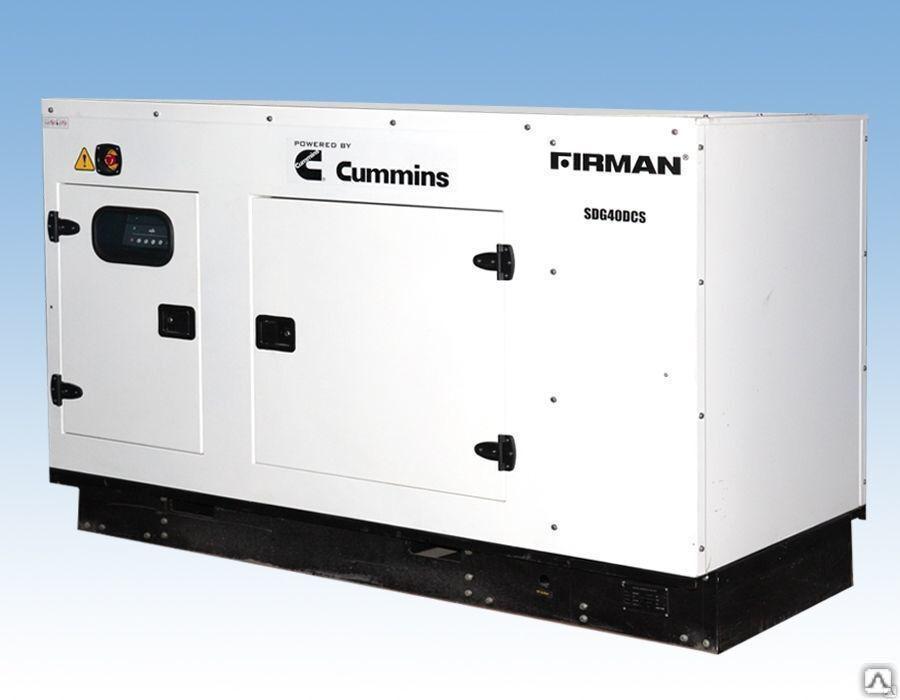 Дизельный генератор 30 кВт Firman SDG 40DCS+ATS - фото 1 - id-p102299362