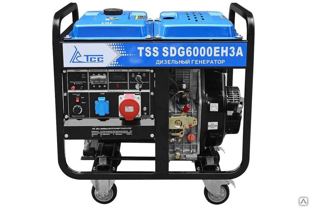 Дизельный генератор TSS SDG 6000EH3A - фото 1 - id-p102301468