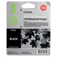 Cactus CS-PG50 черный струйный картридж (CS-PG50)
