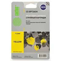 Cactus CS-EPT2634 желтый струйный картридж (CS-EPT2634)
