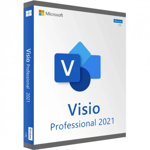 Microsoft Visio Professional 2021 офисный пакет (D87-07606) - фото 1 - id-p102311802