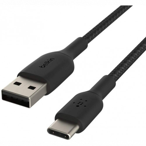 Belkin BRAIDED black (1m) кабель интерфейсный (CAB002BT1MBK) - фото 2 - id-p102313489