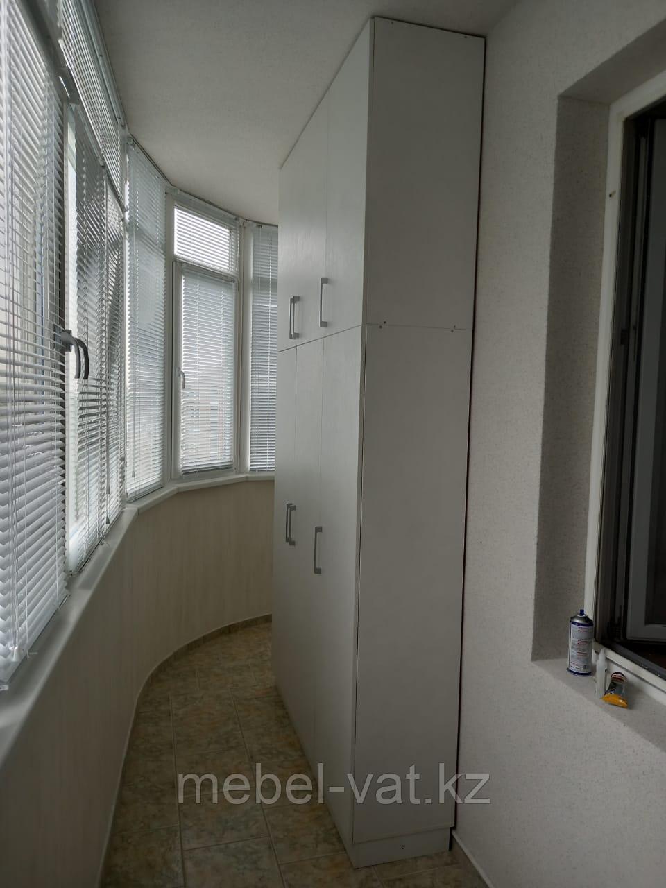 Встроенные шкафы на балкон - фото 5 - id-p102314033