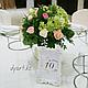 Живые цветы на столы гостей, фото 3