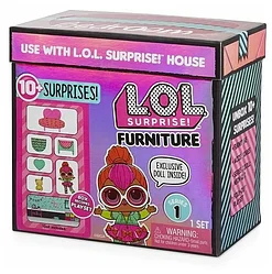 L.O.L. Surprise  Игровой набор с куклой Неон, спальня