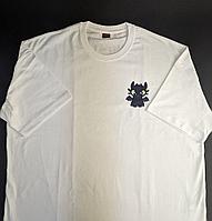Оверсайз футболка с печатью (термотрансфер)