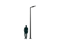 GALAXY LED 35 DW 2700K POLE 4M D130 RAL9006 светильник