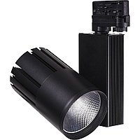 Светодиодный светильник Feron AL105 трековый на шинопровод 40W 4000K, 35 градусов, черный, 3-х фазный серия