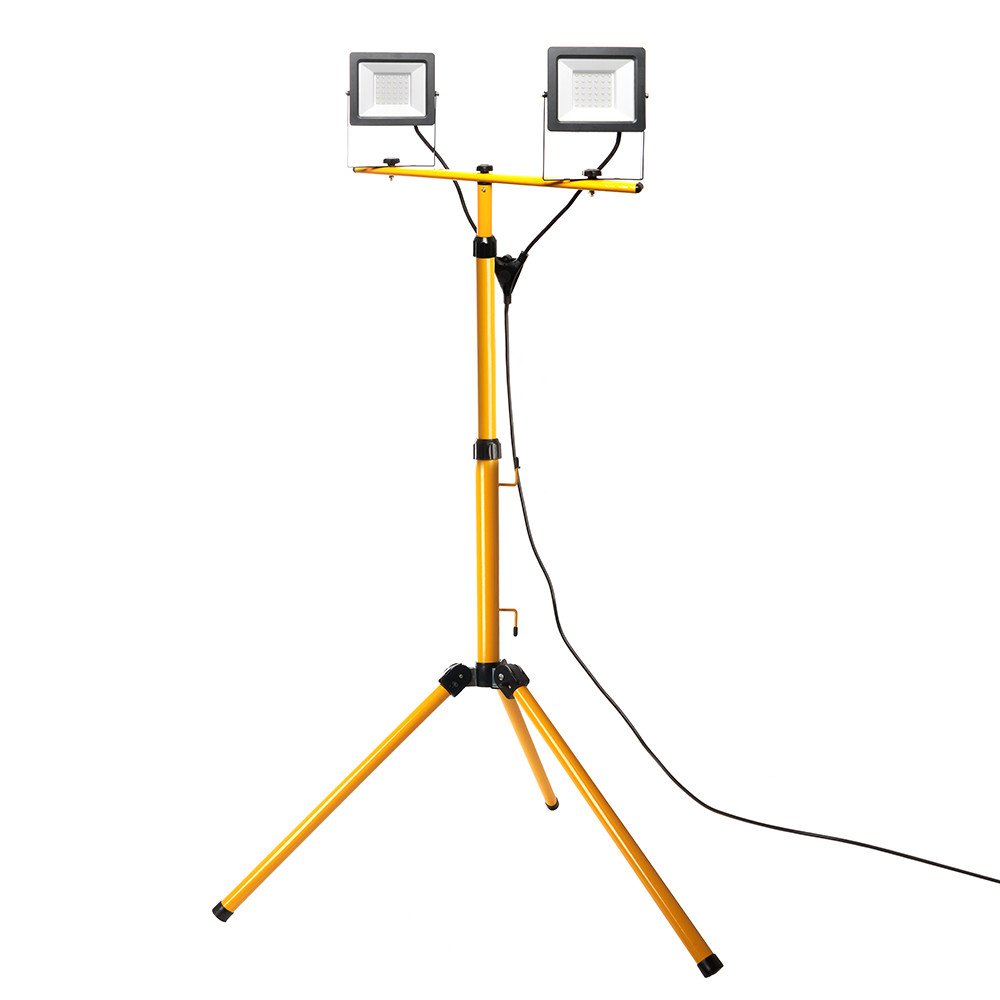 Светодиодный прожектор Feron LL-503  на штативе IP65 2*50W 6400K, фото 1