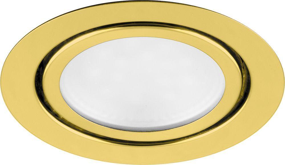 Светодиодный светильник Feron LN7 встраиваемый 3W 4000K золотистый, фото 1