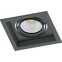 Светодиодный светильник Feron AL201 карданный 1x20W 4000K 35 градусов , черный