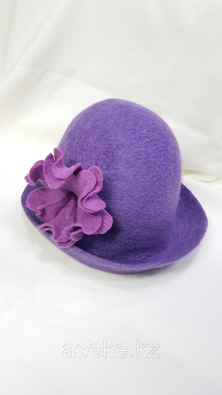 Женская шляпа из натурального войлока - фото 2 - id-p102323737