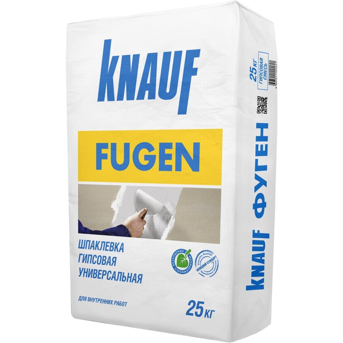 Шпаклевка гипсовая универсальная Knauf Fugen 25 кг - фото 1 - id-p102323796