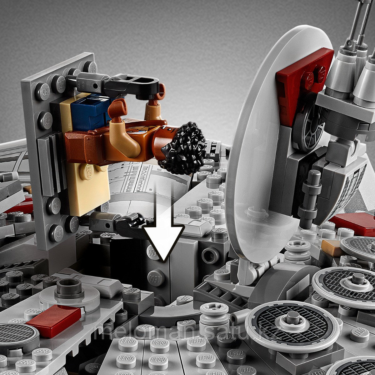 LEGO: Сокол Тысячелетия Star Wars 75257 - фото 6 - id-p101529801