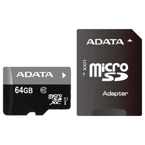 ADATA SDXC Micro ADATA AUSDX64GUICL10-RA1 флеш (flash) карты (AUSDX64GUICL10-RA1) - фото 2 - id-p102133832