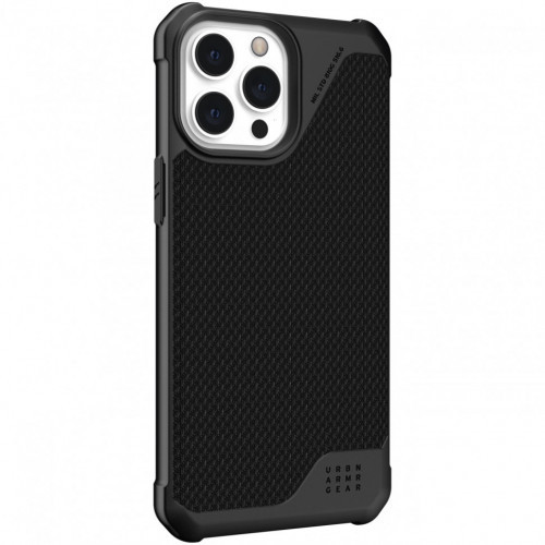 UAG Чехол Metropolis LT Series для iPhone 13 Pro Max Kevlar Black аксессуары для смартфона (11316O113940) - фото 3 - id-p102324631