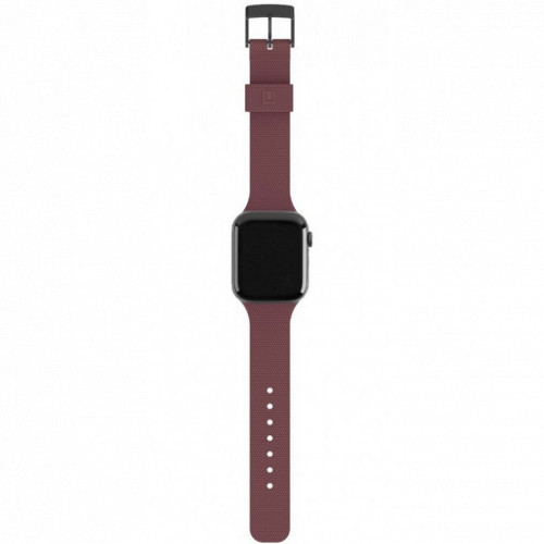 UAG Ремешок DOT Textured Silicone Strap для Apple Watch 42/44/45 мм Aubergine аксессуары для смартфона - фото 5 - id-p102324656