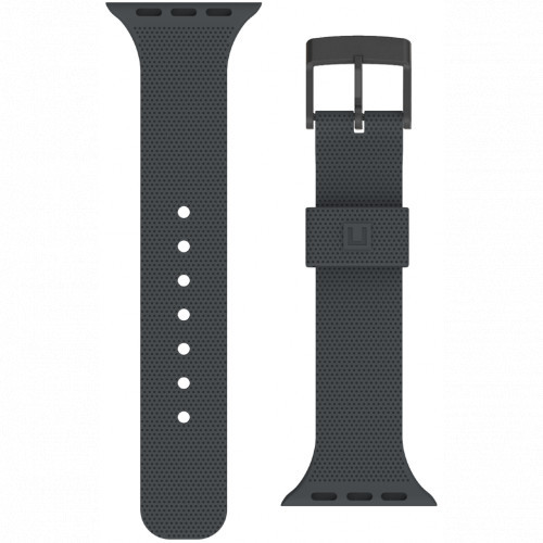 UAG Ремешок Dot Silicone Apple Watch 38/40 мм Black аксессуары для смартфона (19248K314040) - фото 1 - id-p102324657