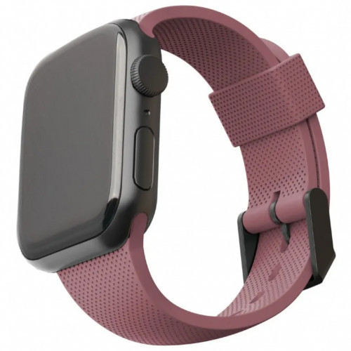 UAG Ремешок DOT Textured Silicone Strap для Apple Watch 42/44/45 мм Dusty Rose аксессуары для смартфона - фото 2 - id-p102324658