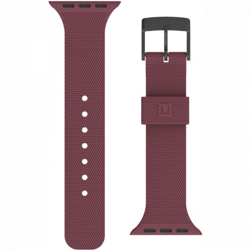 UAG Ремешок DOT Textured Silicone Strap для Apple Watch 38/40/41 мм Aubergine аксессуары для смартфона - фото 2 - id-p102324660