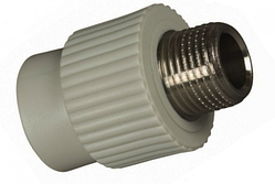 ППР серый муфта 25 х 3/4 н.р # сантехмонтаж