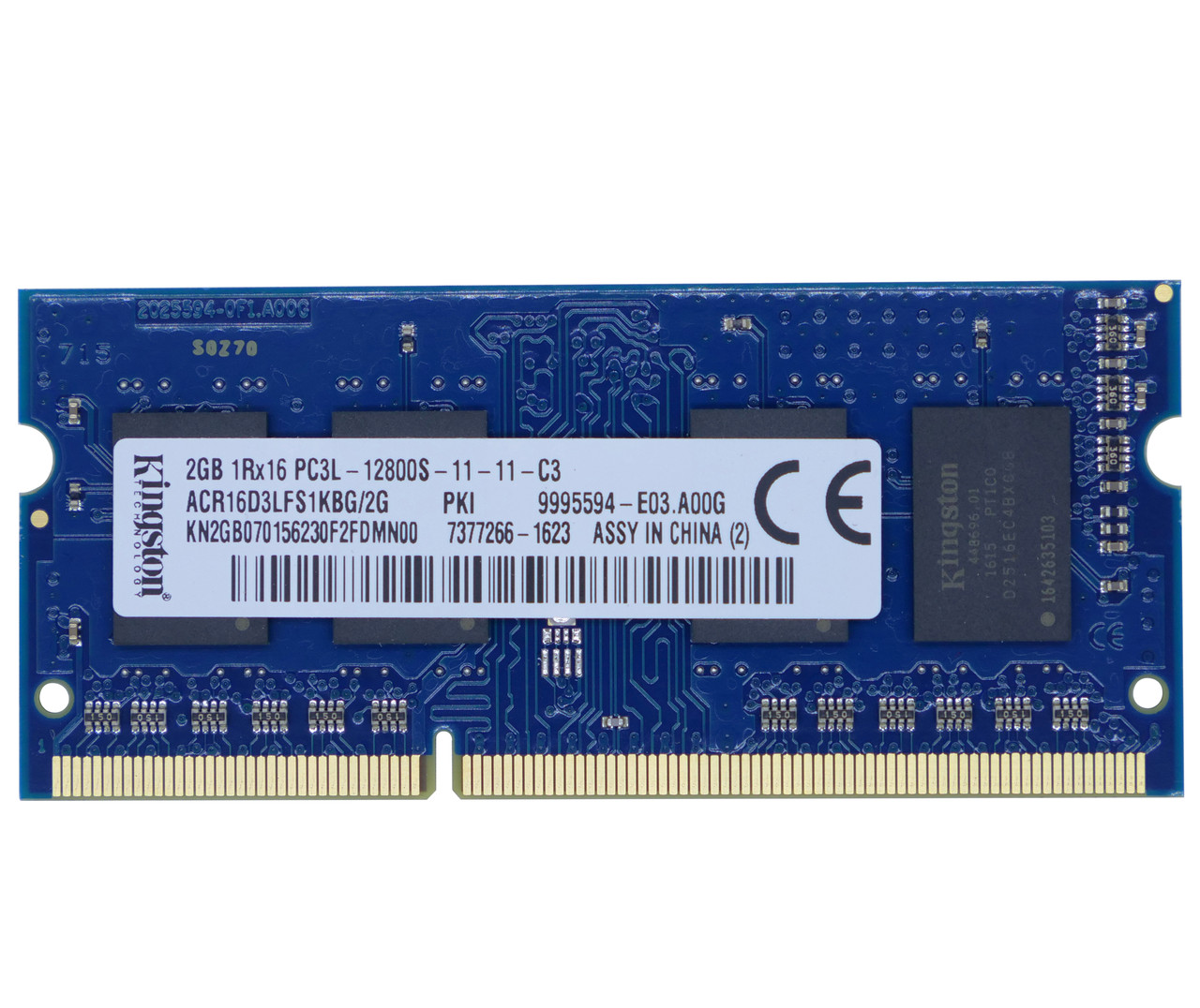 Оперативная память SODIMM Kingston 2GB DDR3