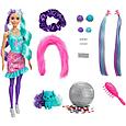 Barbie Блеск Цветное перевоплощение, Кукла-сюрприз Сменные прически Барби, Color Reveal HBG41, фото 5