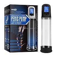Электронная Вакуумная помпа Penis Pomp LED - Дисплей, аккумулятор , электрический насос.