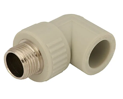 ППР серый угол 20 х 1/2 н.р. сантехмонтаж