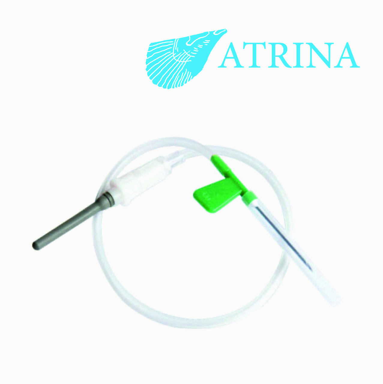 Игла-бабочка 22G для забора крови ATRINA - фото 1 - id-p102325517