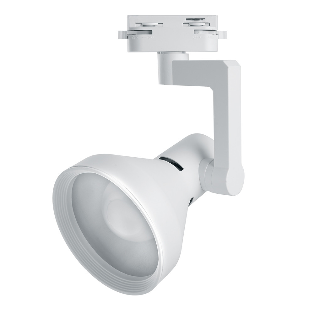 Светильник Feron AL193 трековый однофазный на шинопровод под лампу E27, белый, фото 1