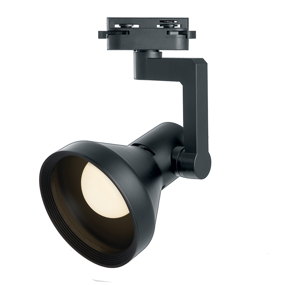 Светильник Feron AL193 трековый однофазный на шинопровод под лампу E27, черный, фото 1