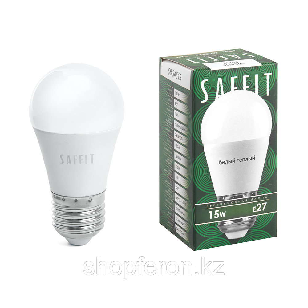 Лампа светодиодная SAFFIT SBG4515