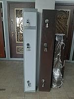 Аңшылық құрал-саймандарын сақтауға арналған металл сейф, кемінде 2 оқпанға 1650*250*200 мм