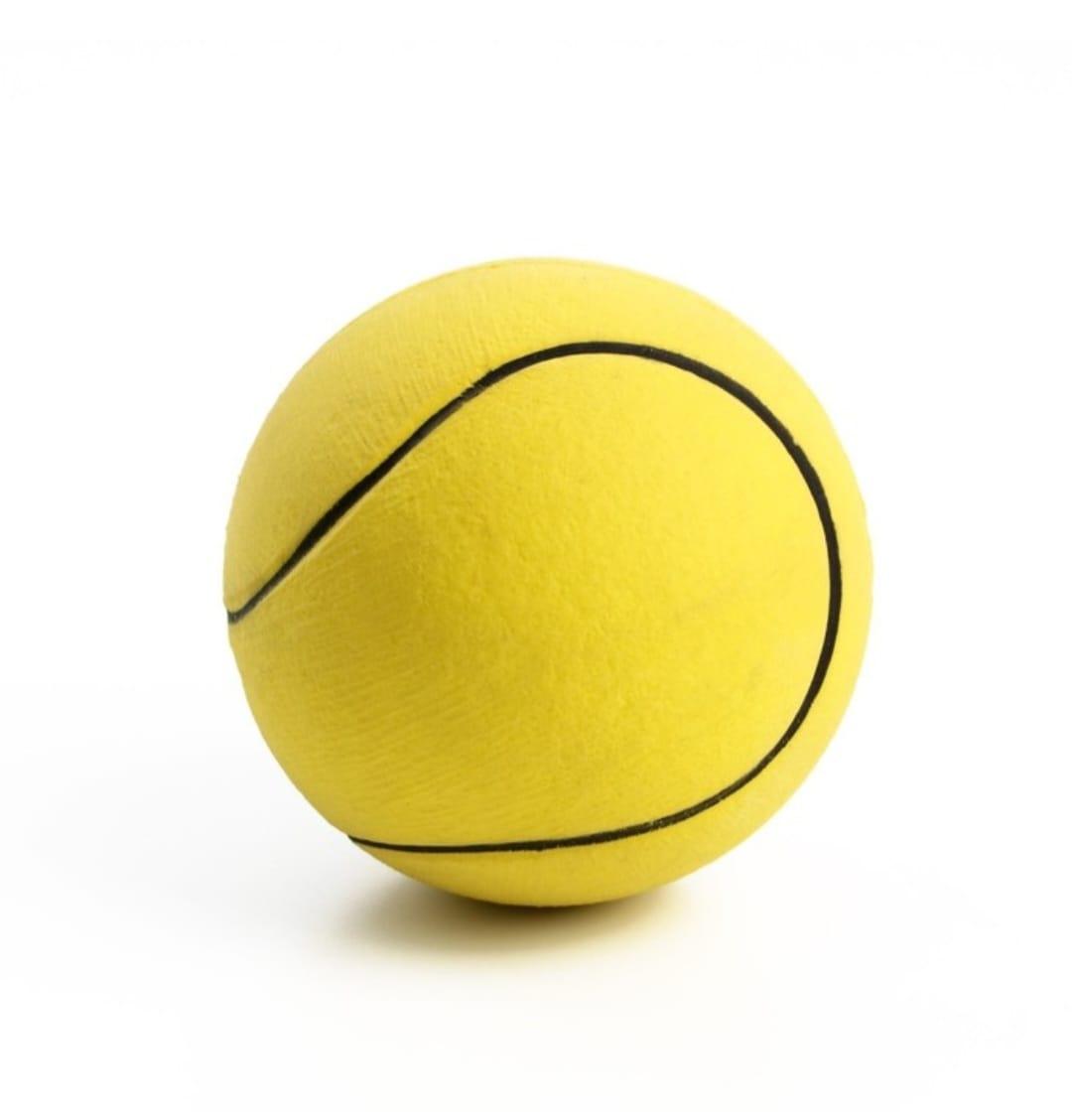 Игрушка для собак Мячик цельнолитой "Теннис"
