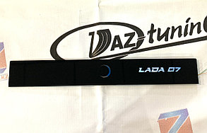Накладка на бардачок с led-надписью LADA 07