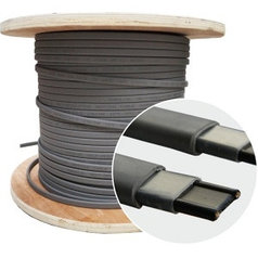 Саморегулирующийся греющий кабель без оплетки SRL24-2