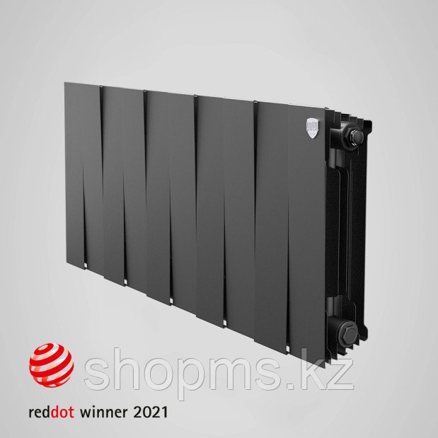 Радиатор биметаллический Royal Thermo PianoForte 300/Noir Sable -8 секцийN