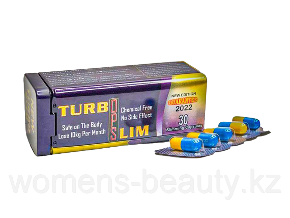 Капсулы для похудения Turbo Slim, 30 шт., фото 1