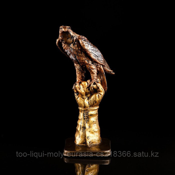 Статуэтка "Орёл на перчатке", гипс, 37 см, микс - фото 1 - id-p102332092