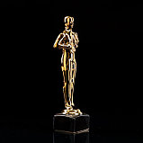 Статуэтка "Оскар", покрытие булат, 10.5 см, фото 4