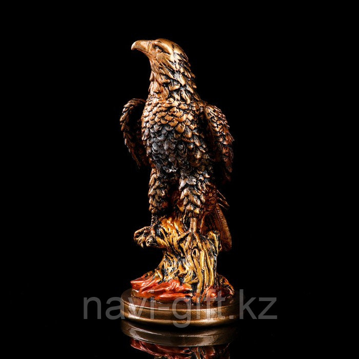 Статуэтка "Орёл", бронза, гипс, 31 см, микс