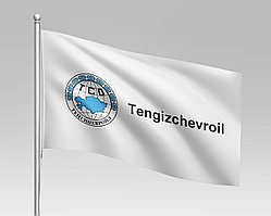 Флаг Тенгизшевройл 1х2