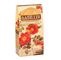 Чай Basilur Малина и шиповник листовой в коробке 100 г